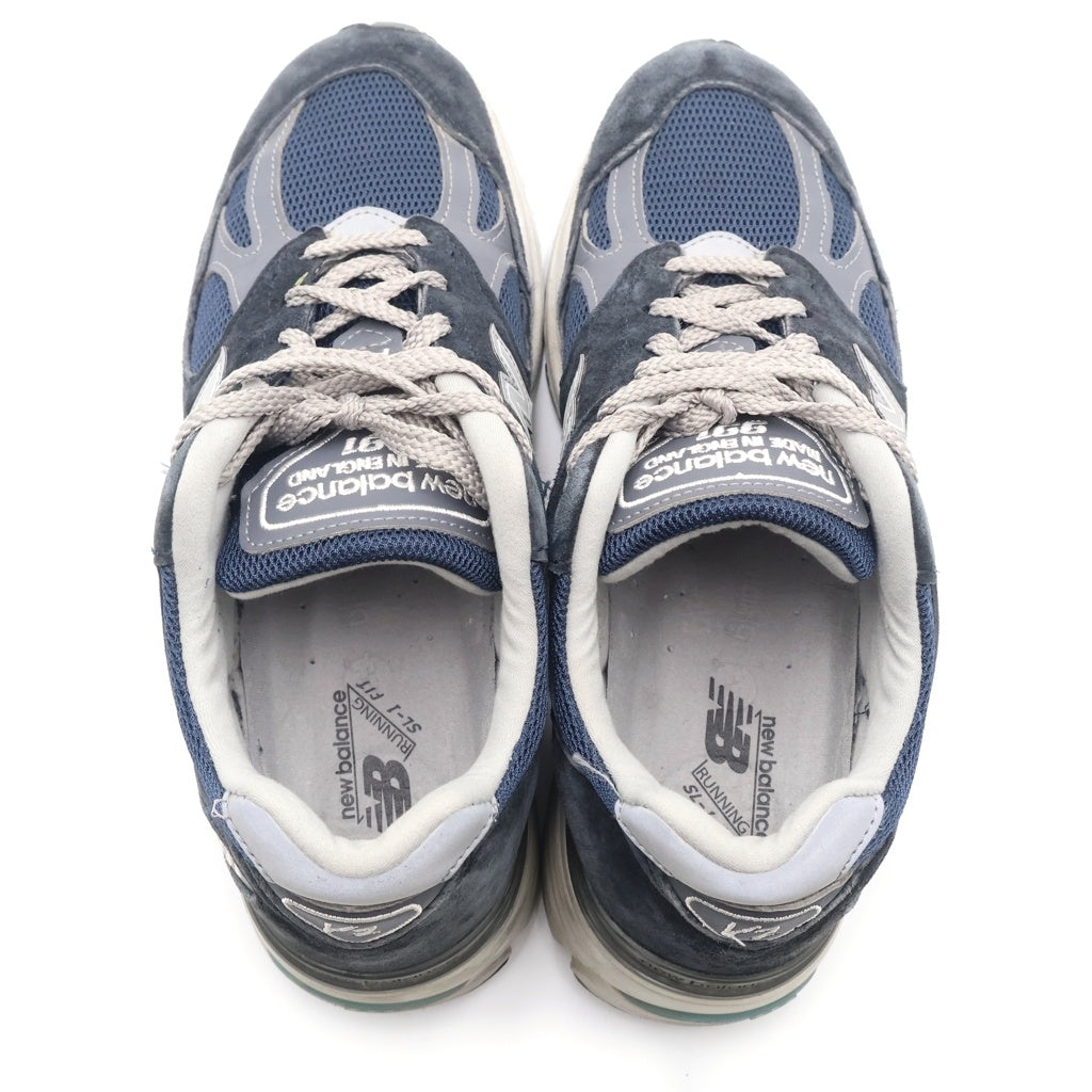 New Balance(ニューバランス) U991NV2 スウェード ローカットスニーカー ネイビー