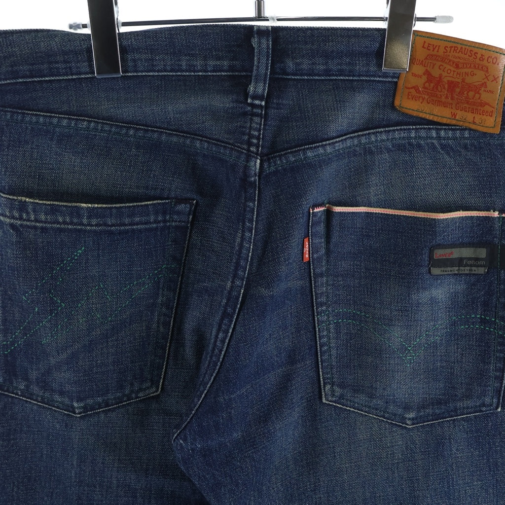 Levi's(リーバイス) FENOM ×FRAGMENT DESIGN 207M フェノム フラグメント ジップフライ ストレートデニムパンツ インディゴ FM207-0033