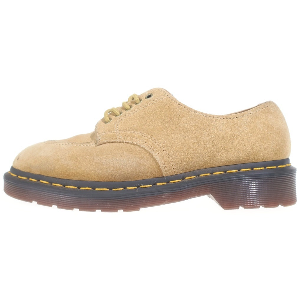 Dr.Martens(ドクターマーチン) 2046 SAND PEPELLO CALF SUEDE サンドペペロ カーフスエード 5ホール イエローステッチ ドレスシューズ レディース ベージュ