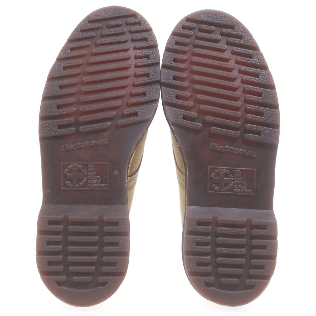 Dr.Martens(ドクターマーチン) 2046 SAND PEPELLO CALF SUEDE サンドペペロ カーフスエード 5ホール イエローステッチ ドレスシューズ レディース ベージュ