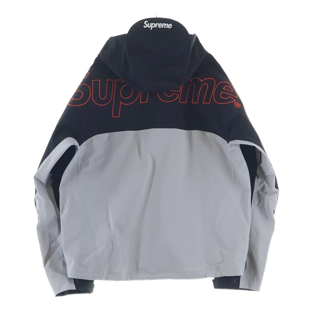 SUPREME(シュプリーム) 22AW ×THE NORTH FACE Taped Seam Shell Jacket ザノースフェイス テープド シーム フーデッドシェルジャケット グレー NP52207I