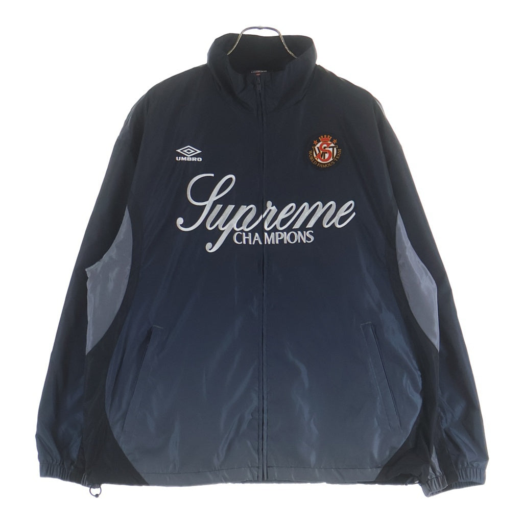 SUPREME(シュプリーム) 25AW ×UMBRO Gradient Track Jacket アンブロ グラディエント ジップアップ トラックジャケット ネイビー/グレー