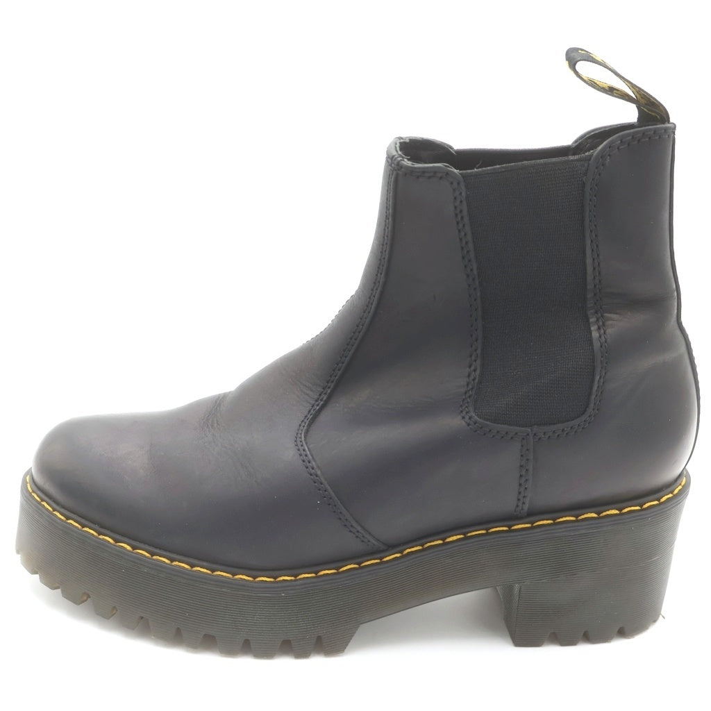 Dr.Martens(ドクターマーチン) ROMETTY ロメティ 8ホール サイドゴア レザー ブーツ シューズ ブラック
