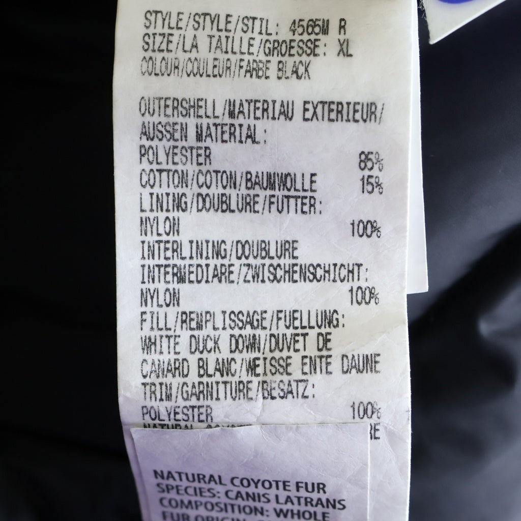 CANADA GOOSE(カナダグース) EXPEDITION PARKA エクスペディション パーカ ファーフーデッドダウンジャケット ブラック 4565M