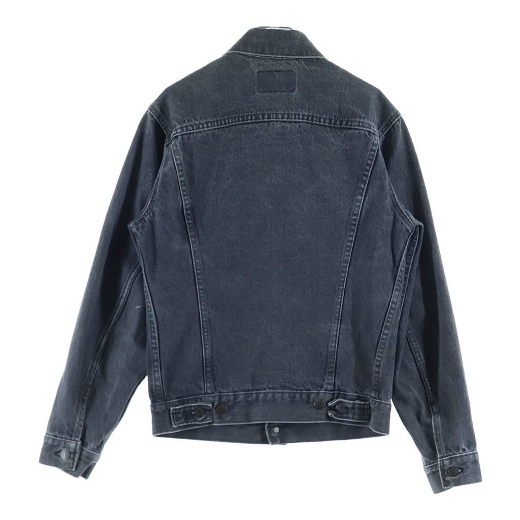 Levi's(リーバイス) 80S VINTAGE 70506-0259 DENIM JACKET ボタン裏527 先染めブラック ヴィンテージ デニムトラッカージャケット