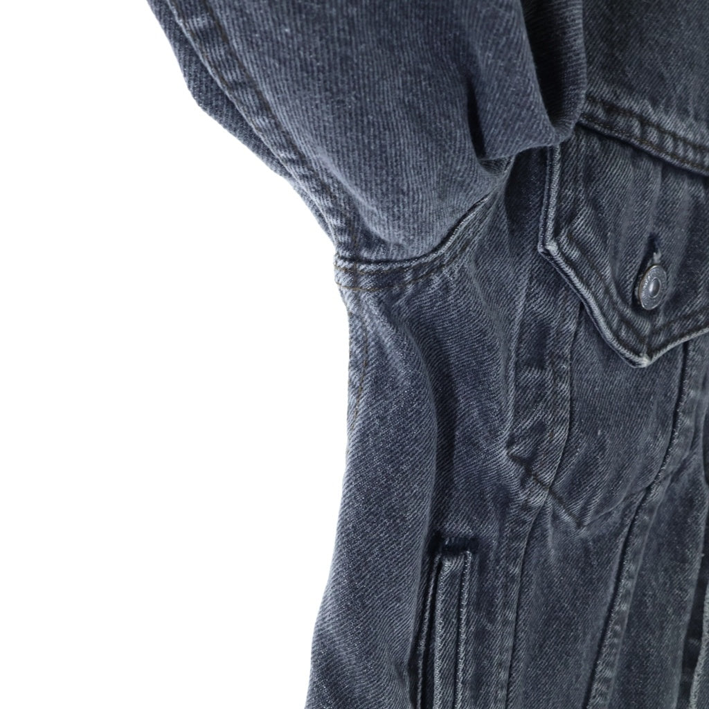 Levi's(リーバイス) 80S VINTAGE 70506-0259 DENIM JACKET ボタン裏527 先染めブラック ヴィンテージ デニムトラッカージャケット