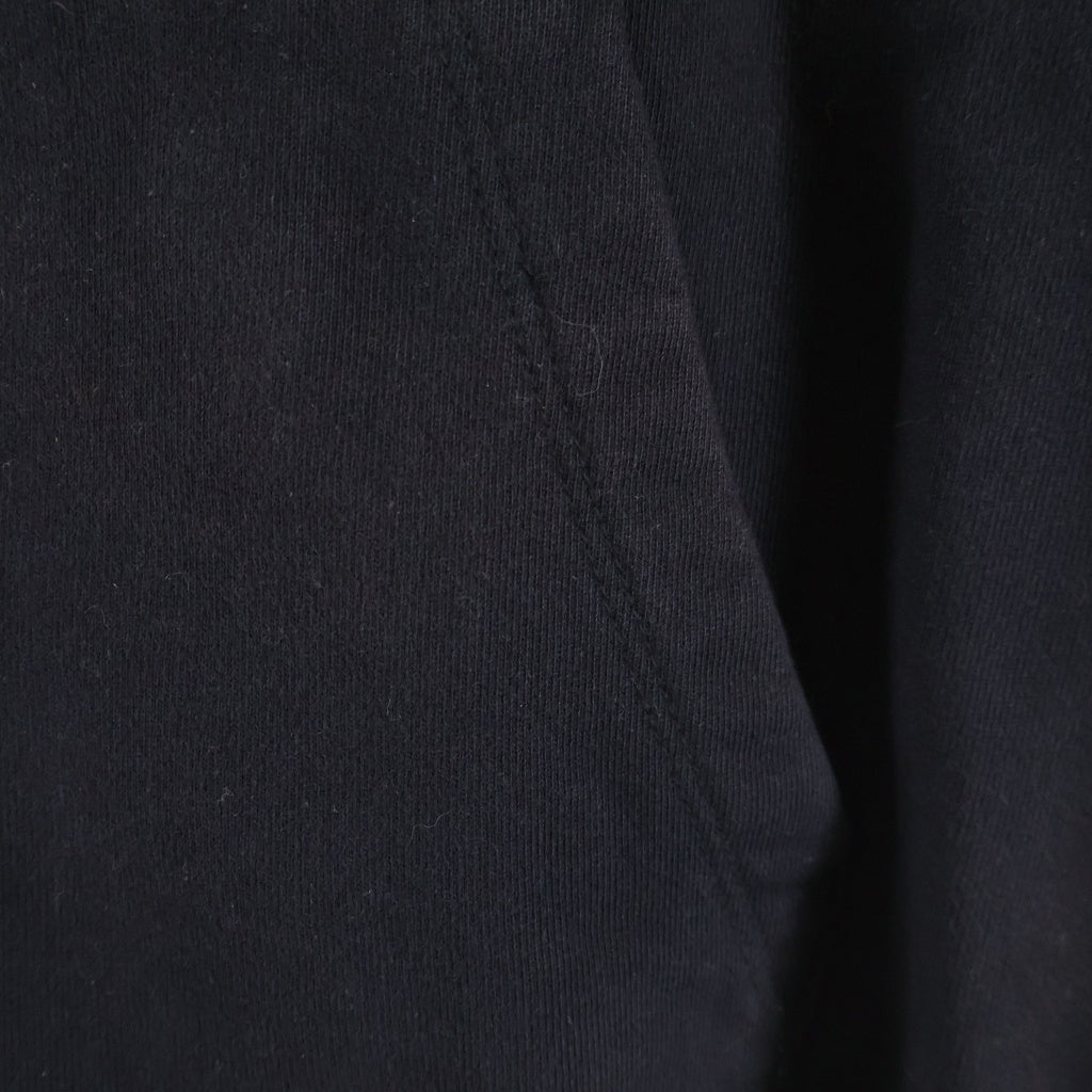 FEAR OF GOD(フィアオブゴッド) 21SS 7TH COLLECTION GRAYS 3/4 SWEATSHIRT グレイス フロントロゴ クルーネック半袖スウェットシャツ ブラック FG50-034FCL