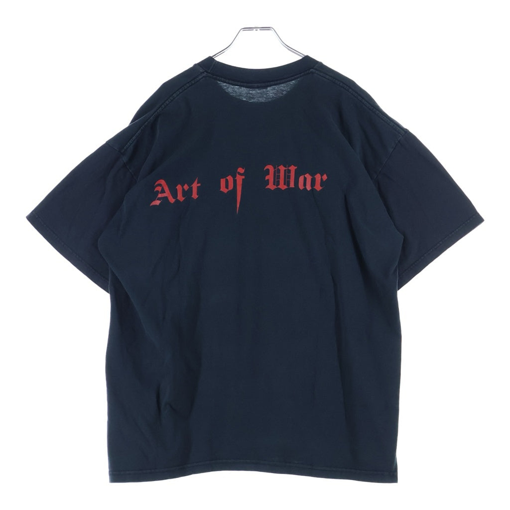 VINTAGE(ヴィンテージ) 90S VINTAGE BONE THUGS-N-HARMONY ART OF WAR AERO ヴィンテージ USA製 ボーンサグスンハーモニー 両面プリント クルーネック 半袖Tシャツ カットソー ブラック