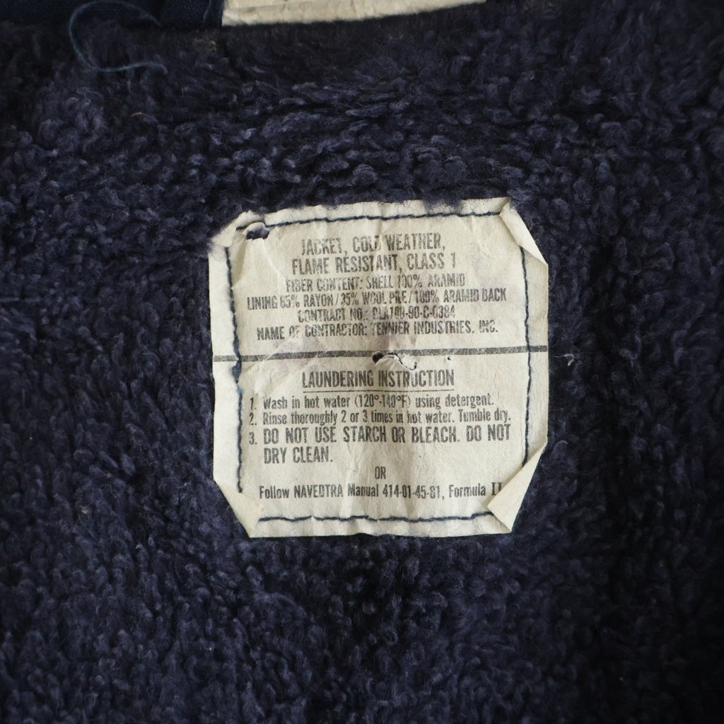 VINTAGE(ヴィンテージ) 90S VINTAGE US NAVY ユーエスネイビー アラミドデッキジャケット ヴィンテージ ミリタリー 8415-01-289-2042