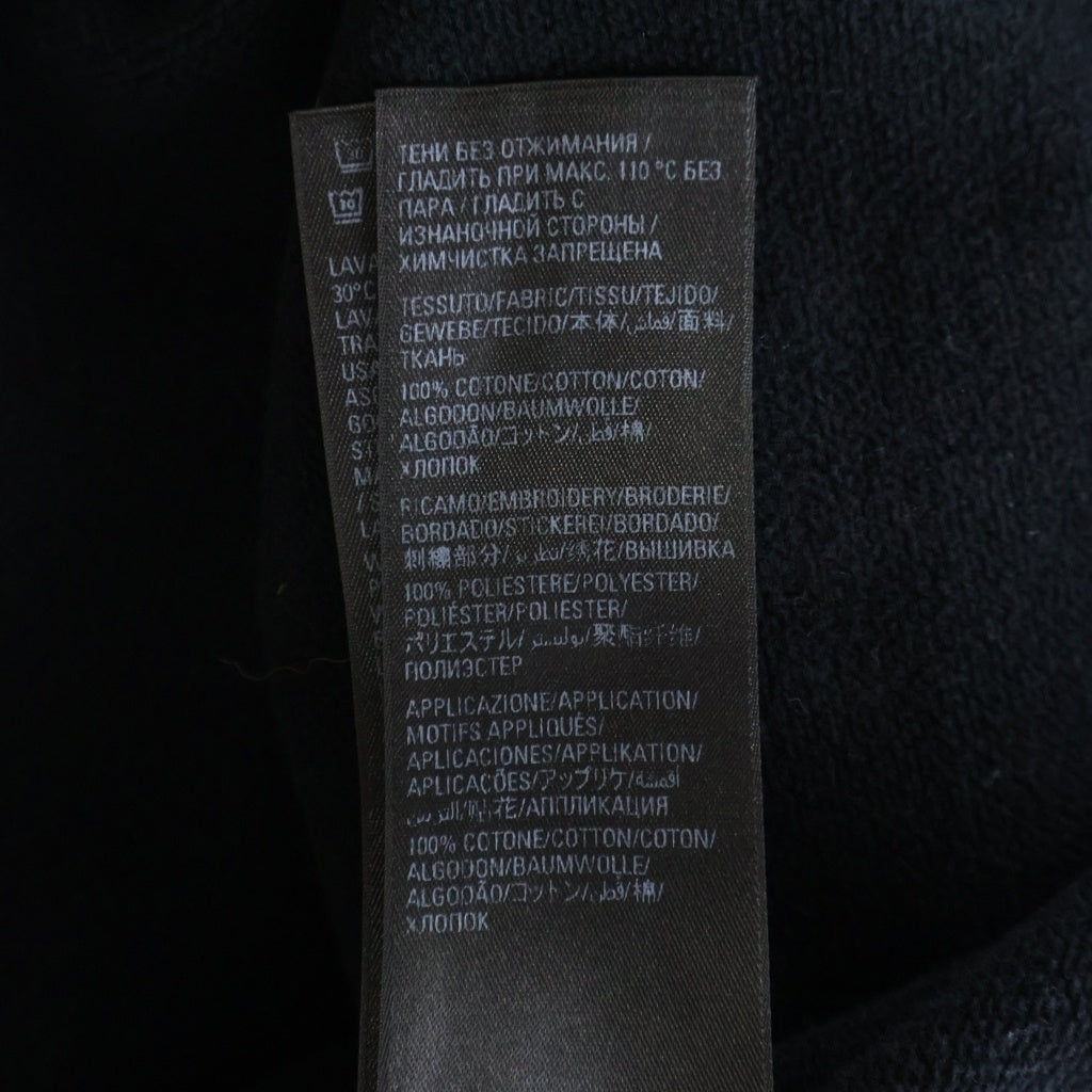 BALENCIAGA(バレンシアガ) 22SS Cities Paris Hoodie シティパリ プルオーバーフーディー パーカー ブラック 674986 TLVL8
