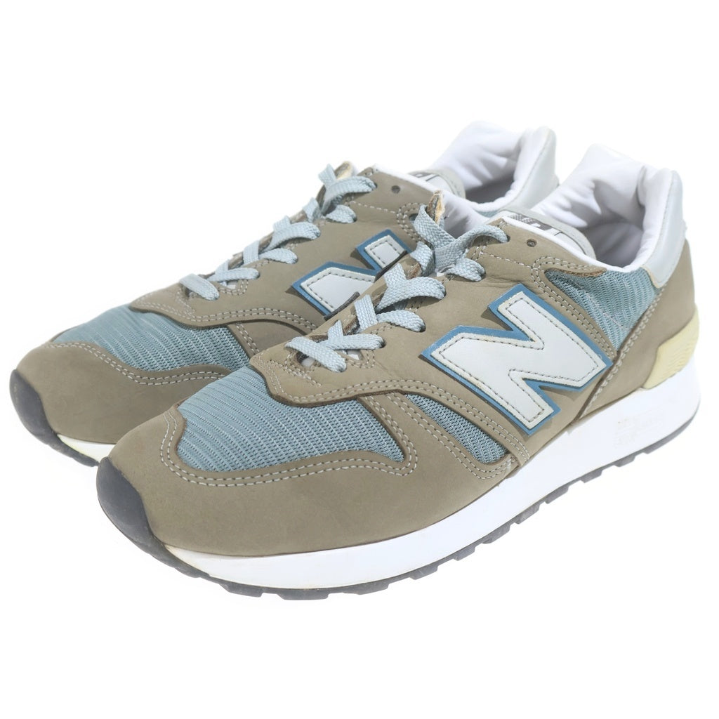 New Balance(ニューバランス) 【観賞用 2015年製】 M1300JP2 STEEL BLUE USA製 スティールブルー ローカットスニーカー グレー US9/27cm