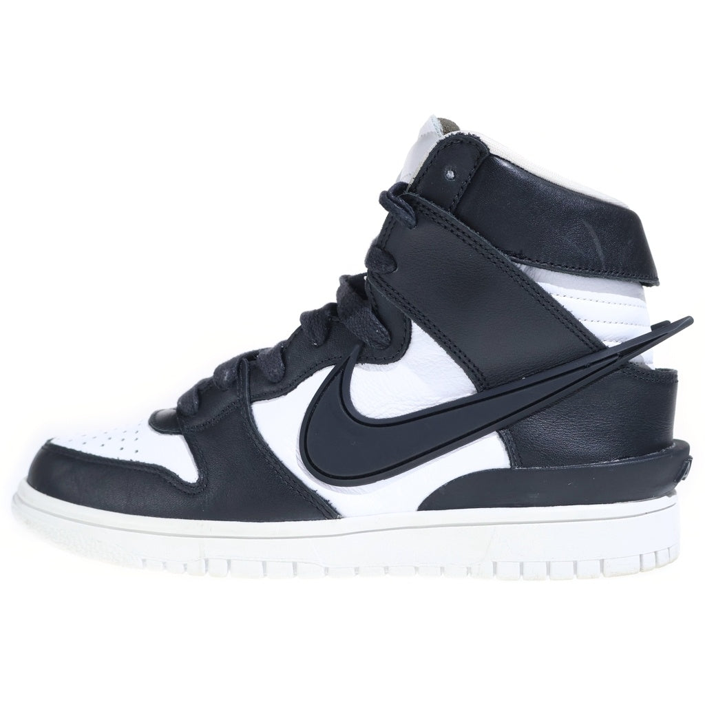 NIKE(ナイキ) ×AMBUSH DUNK HIGH BLACK アンブッシュ ダンク ハイカットスニーカー ブラック/ホワイト US7/25cm CU7544-001