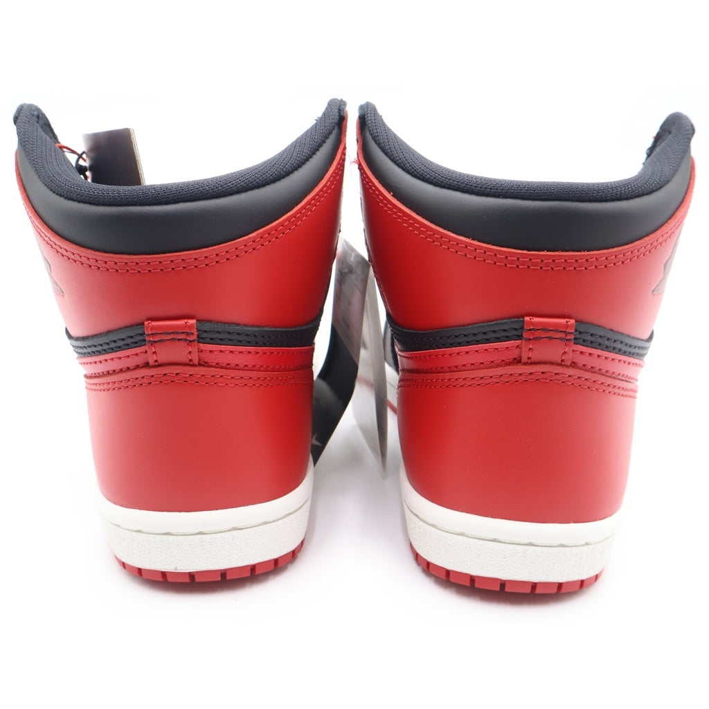 NIKE(ナイキ) AIR JORDAN 1 HIGH 85 BRED エアジョーダン1 85 ブレッド ハイカットスニーカー ブラック/レッド US7/25cm HV6674-067