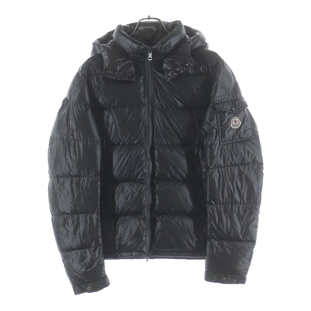 MONCLER(モンクレール) ZIN ジン フーデットジップアップ ダウンジャケット ブラック 32091403150553029
