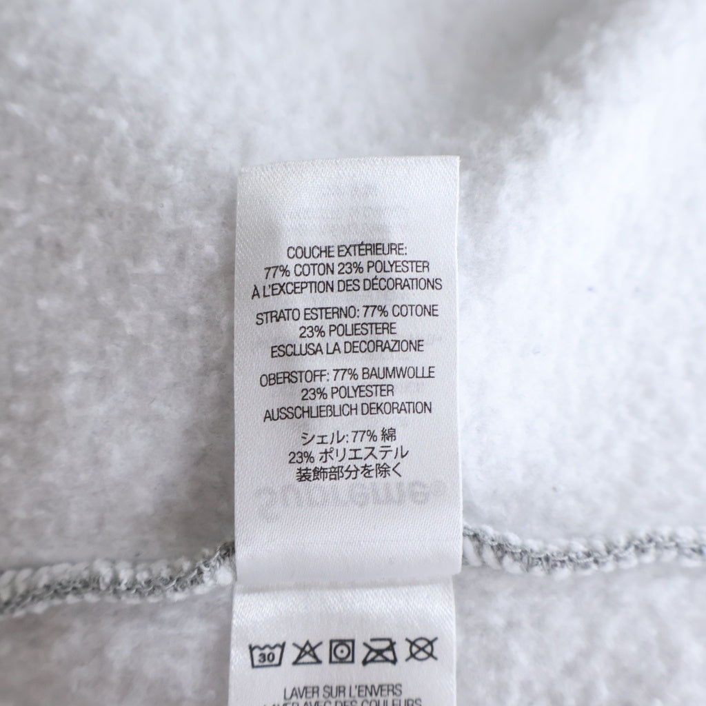 SUPREME(シュプリーム) 22AW S Logo Hooded Sweatshirt ロゴエンブロイダリー プルオーバースウェットフーディー パーカー グレー