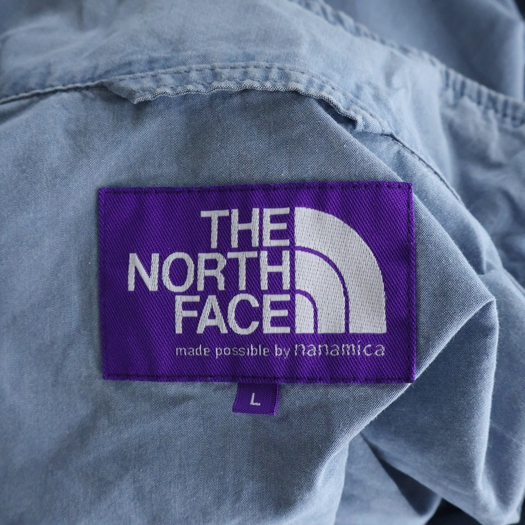 THE NORTH FACE PURPLE LABEL(ノースフェイスパープルレーベル) INDIGO FIELD TRACK JACKET デニム フィールドトラックジャケット インディゴ N25SA022