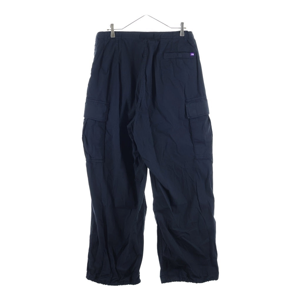 THE NORTH FACE PURPLE LABEL(ノースフェイスパープルレーベル) RIPSTOP FIELD CARGO PANT リップストップドローストリングフィールドカーゴパンツ ブラック N25FC067