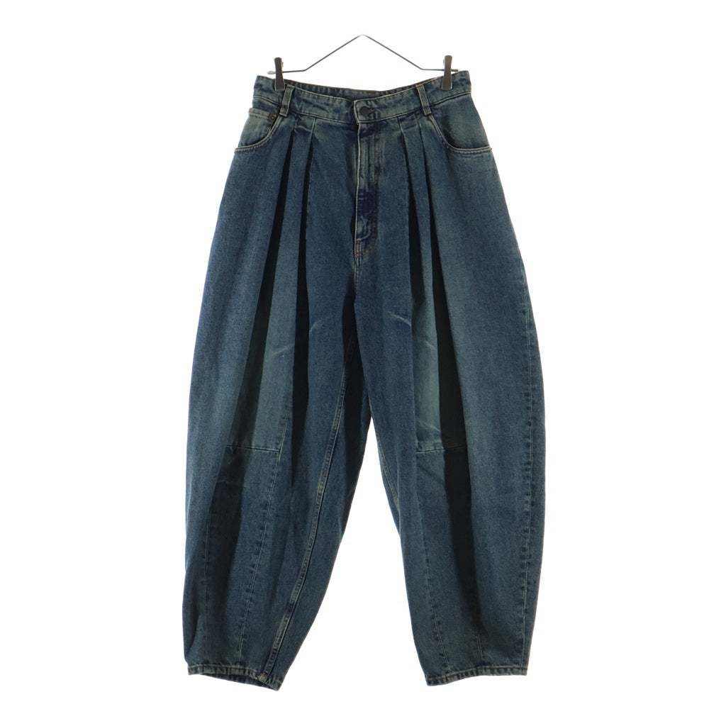 HED MAYNER(ヘドメイナー) 25AW DENIM PANTS ロゴパッチ ジップフライデニムパンツ ジーンズ インディゴ HMMB67030A