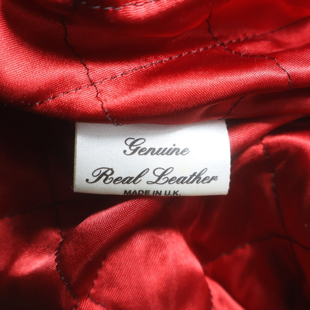 666 LEATHER WEAR(トリプルシックスレザーウェア) イングランド製 ダブルライダース レザージャケット ブラック