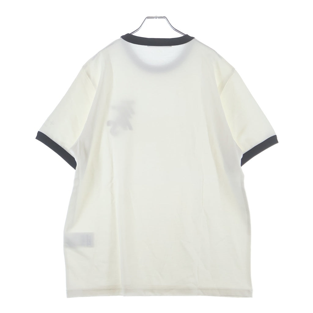 TATRAS(タトラス) 25SS ETANO エターノ プリントロゴデザイン クルーネック半袖Tシャツカットソー ホワイト MTMA25S8400-M