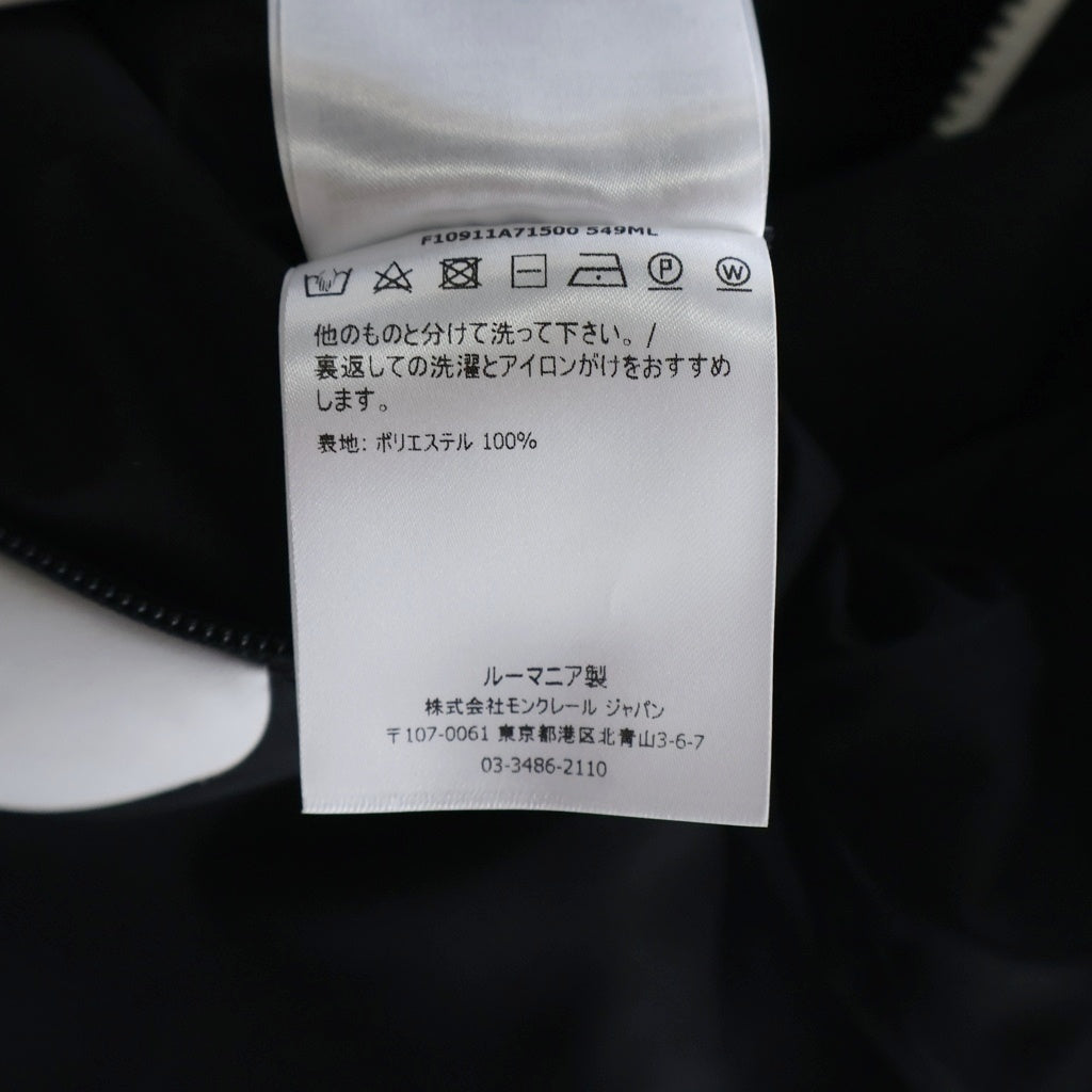 MONCLER(モンクレール) 20SS MYTHOS ミトス フーデットジップアップ ポリエステルジャケット ブラック F10911A71500 549ML