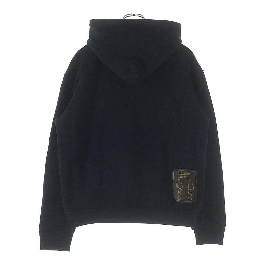 LOUIS VUITTON(ルイヴィトン) 22SS INSIDE OUT PULLOVER HOODIE インサイドアウト プルオーバースウェットパーカー フーディー ブラック RM221Q NPH HIY48W