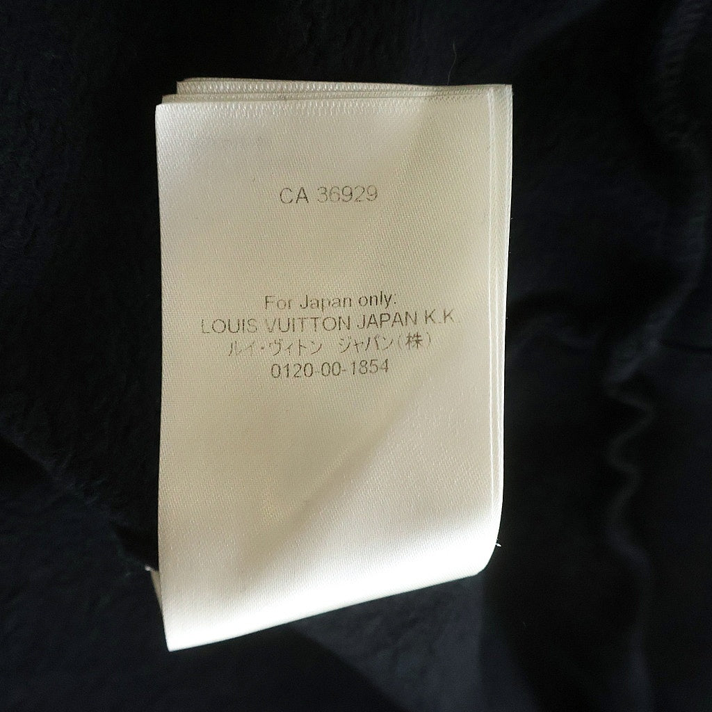 LOUIS VUITTON(ルイヴィトン) 22SS INSIDE OUT PULLOVER HOODIE インサイドアウト プルオーバースウェットパーカー フーディー ブラック RM221Q NPH HIY48W