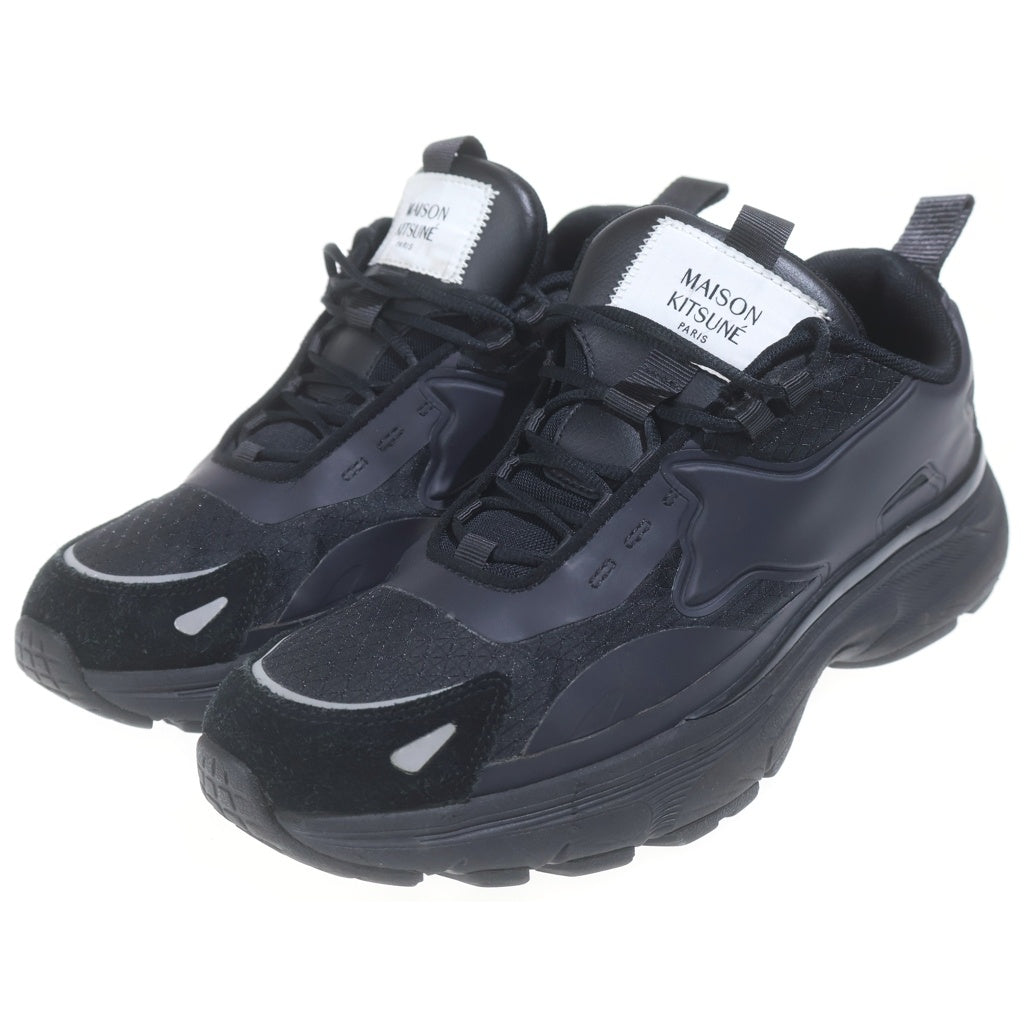 MAISON KITSUNE(メゾンキツネ) TECHNICAL RUNNER テクニカルランナー ローカットスニーカー ブラック MM04803WQ1101