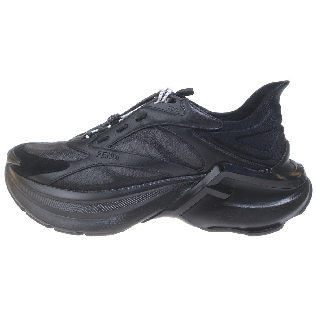 FENDI(フェンディ) 26SS F-LIGHT SNEAKER Fライト ローカットスニーカー ブラック 7E1846 AYFP F08M4