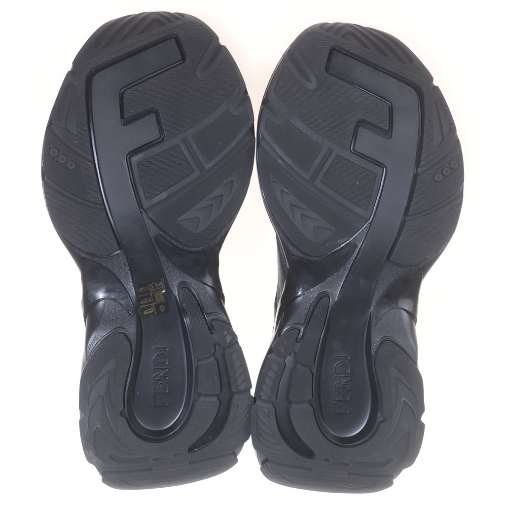 FENDI(フェンディ) 26SS F-LIGHT SNEAKER Fライト ローカットスニーカー ブラック 7E1846 AYFP F08M4