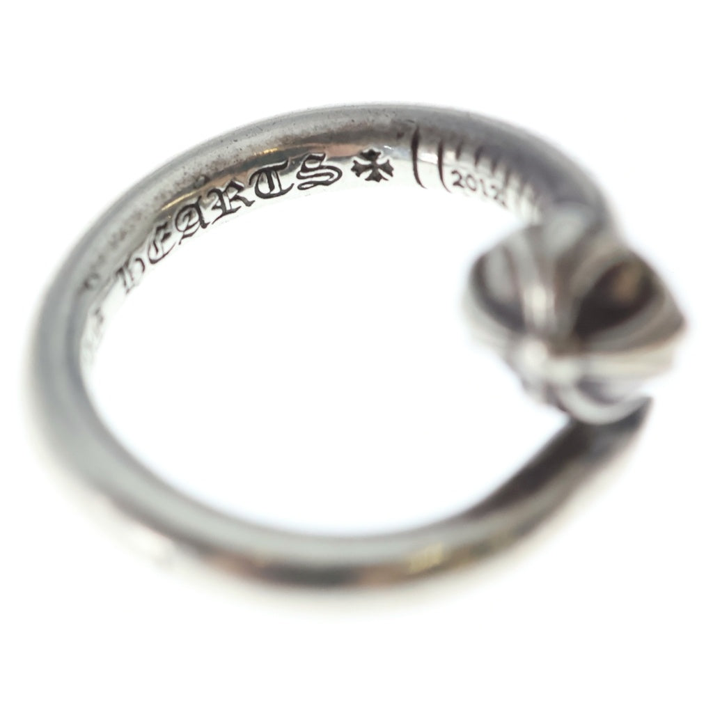 CHROME HEARTS(クロムハーツ) NAIL CRSBALL ネイル クロスボール リング シルバー BCA349