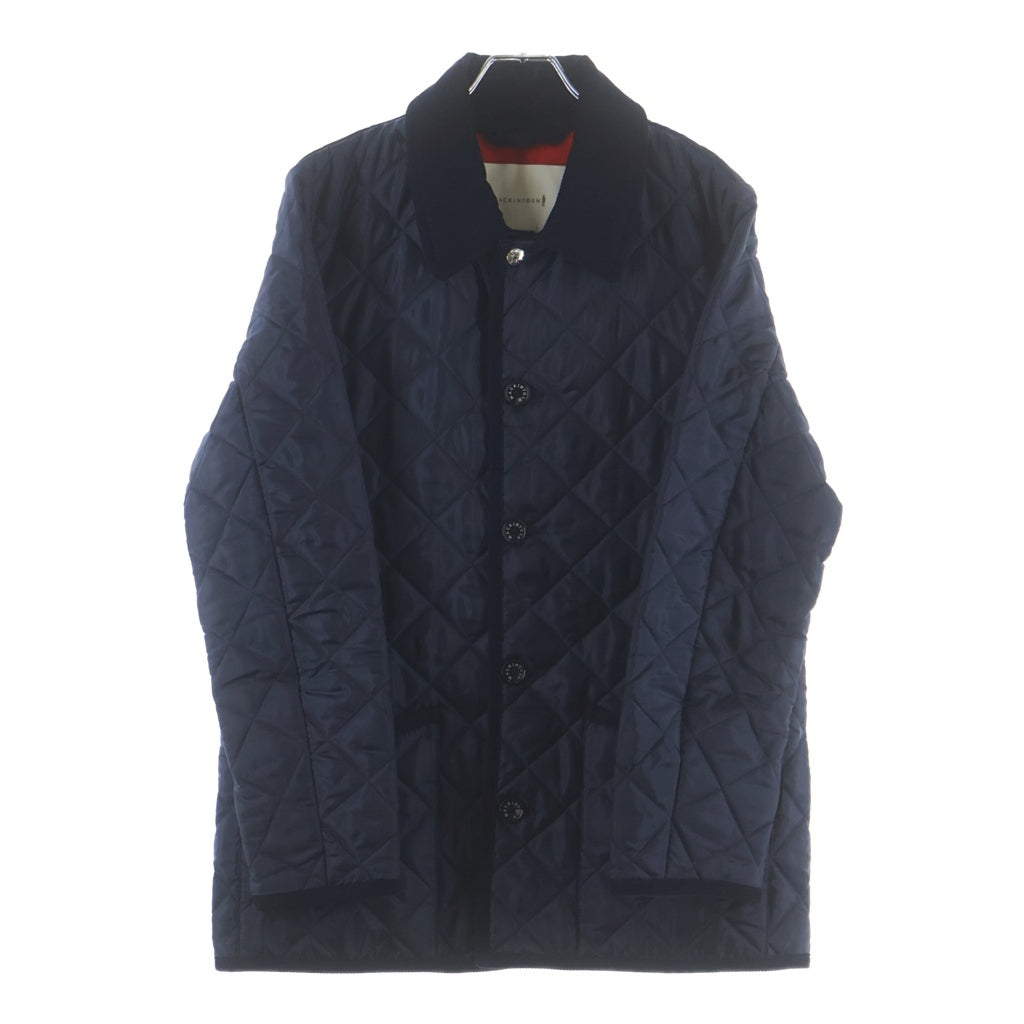 MACKINTOSH マッキントッシュ WAVERLY ウェーバリー キルティング ボタンジャケット ネイビー GQ-1005 MACKINTOSH(マッキントッシュ) WAVERLY ウェーバリー キルティング