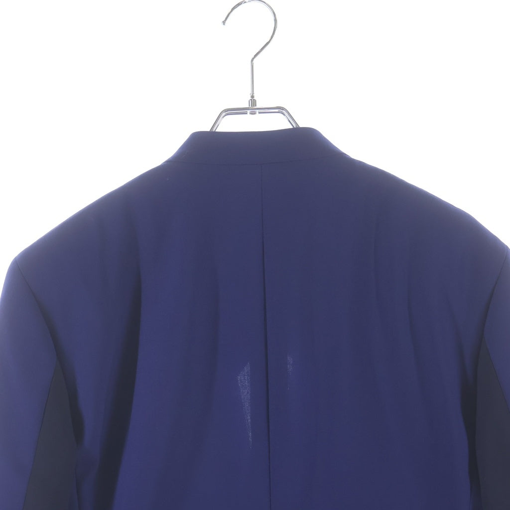 Paul Smith(ポールスミス) 18SS MIX UP INSERTED LAPEL JACKET ミックス アップ インサーテッド ラペル シングルテーラードジャケット ネイビー PF-SL-66946