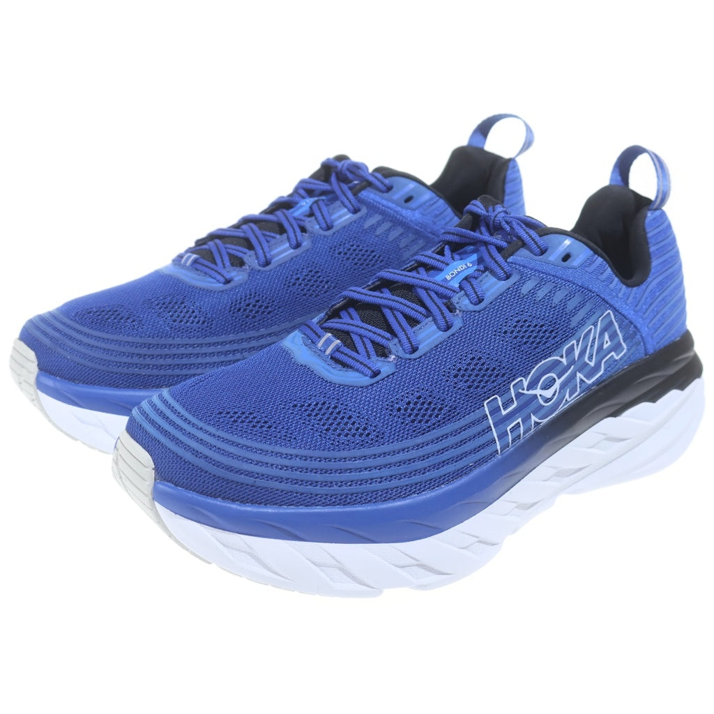 HOKA ONE ONE(ホカオネオネ) BONDI 6 ボンダイ ローカットスニーカー ブルー US9.5/27.5cm 1019269