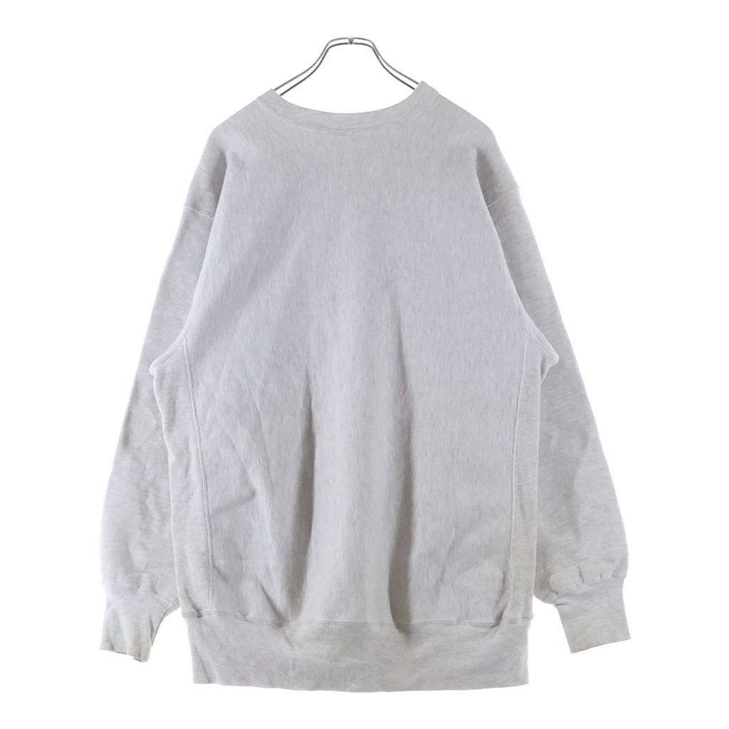 CHAMPION(チャンピオン) 90S REVERSE WEAVE CARLETON COLLEGE リバースウィーブ 刺繍タグ カールトンカレッジ クルーネックスウェット トレーナー グレー