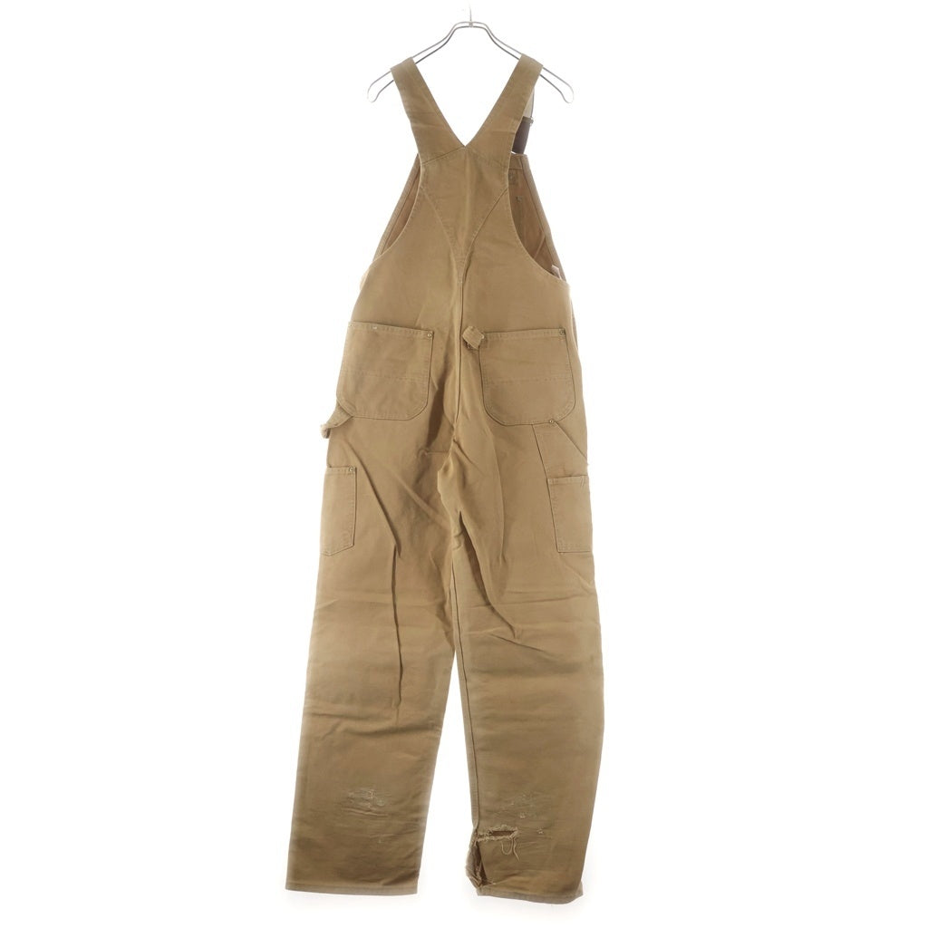 CARHARTT(カーハート) 80S 100周年モデル ダックキャンバス ダブルニー オーバーオール ブラウン