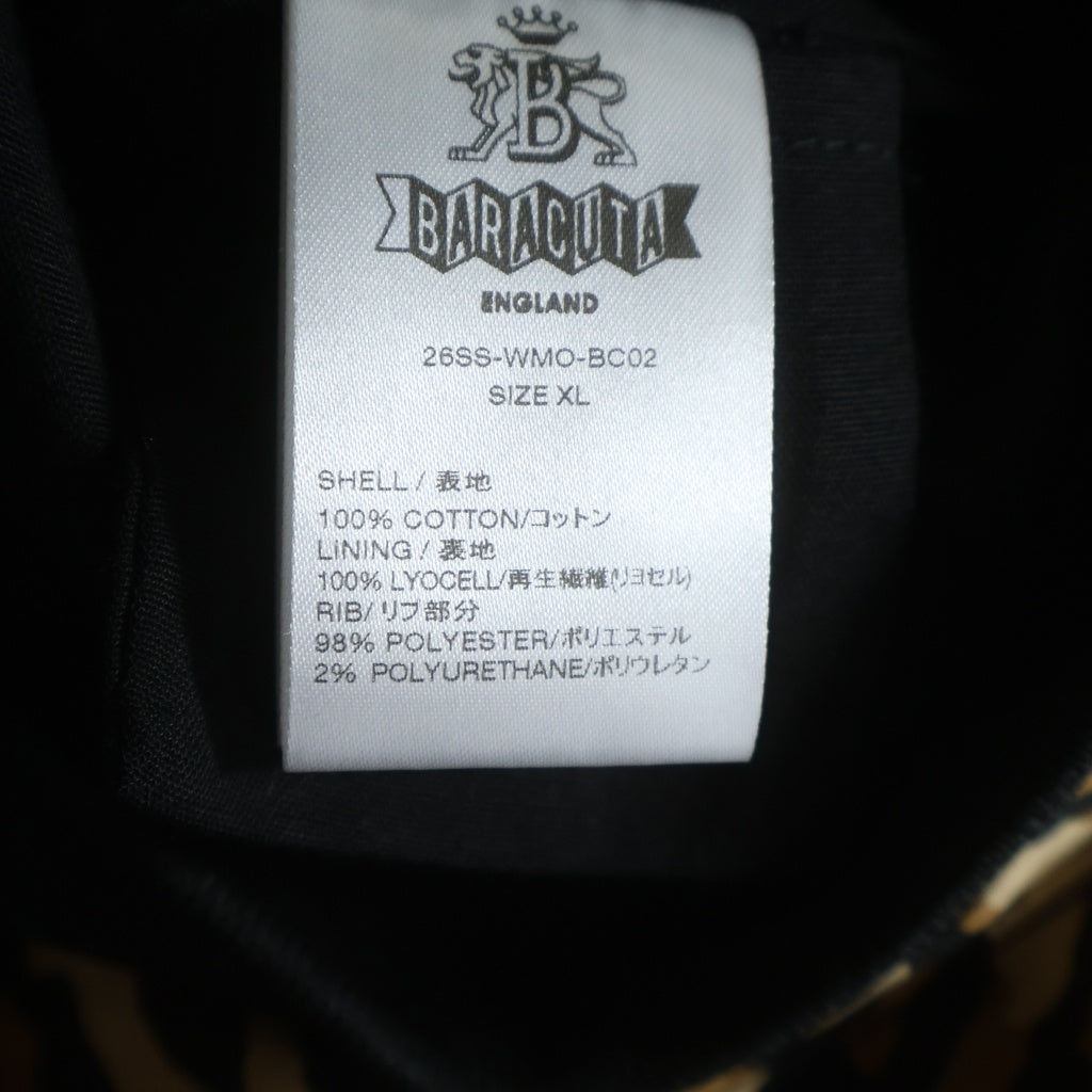 WACKO MARIA(ワコマリア) 26SS ×BARACUTA LEOPARD G9 HARRINGTON JACKET バラクータ レオパード ハリントンジャケット ブルゾン ベージュ/ブラウン 26SS-WMO-BC02