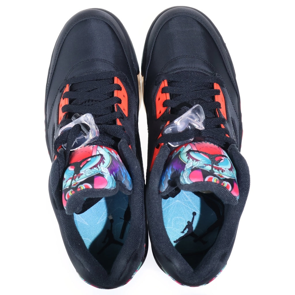 NIKE(ナイキ) 【鑑賞用】 AIR JORDAN 5 RETRO LOW CHINESE NEW YEAR レトロ チャイニーズニューイヤー ローカットスニーカー ブラック US9.5/27.5cm 840475060