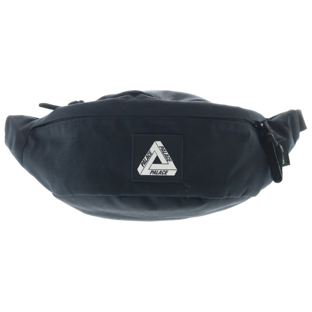 Palace Skateboards(パレススケートボーズ) 24SS CORDURA TRI-CROSS BODY コーデュラ ロゴ刺繍 クロスボディバッグ ブラック P26BAG025 レディース