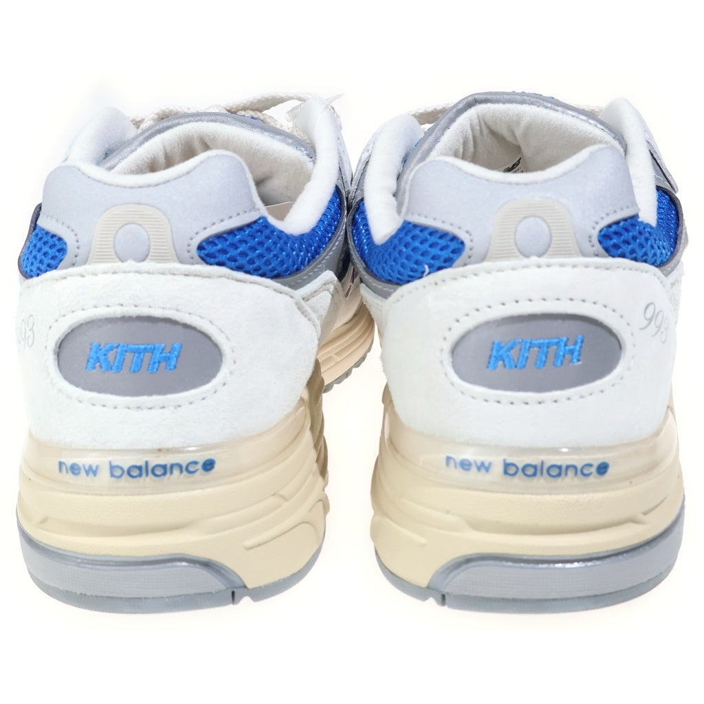 New Balance(ニューバランス) ×U993MS Madison Square Garden キス マディソンスクエアガーデン ローカットスニーカー ホワイト/ブルー US7.5/25.5cm