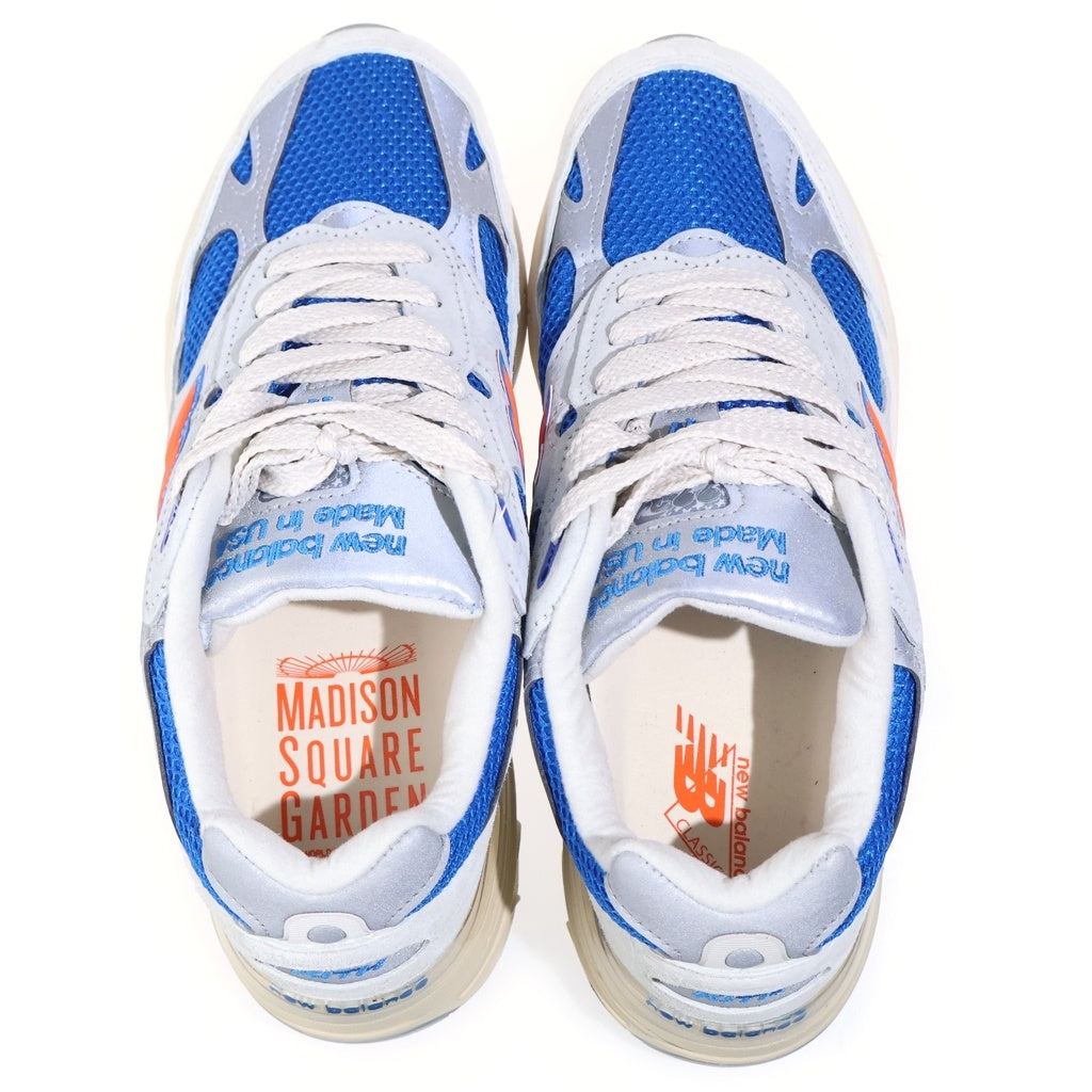 New Balance(ニューバランス) ×U993MS Madison Square Garden キス マディソンスクエアガーデン ローカットスニーカー ホワイト/ブルー US7.5/25.5cm