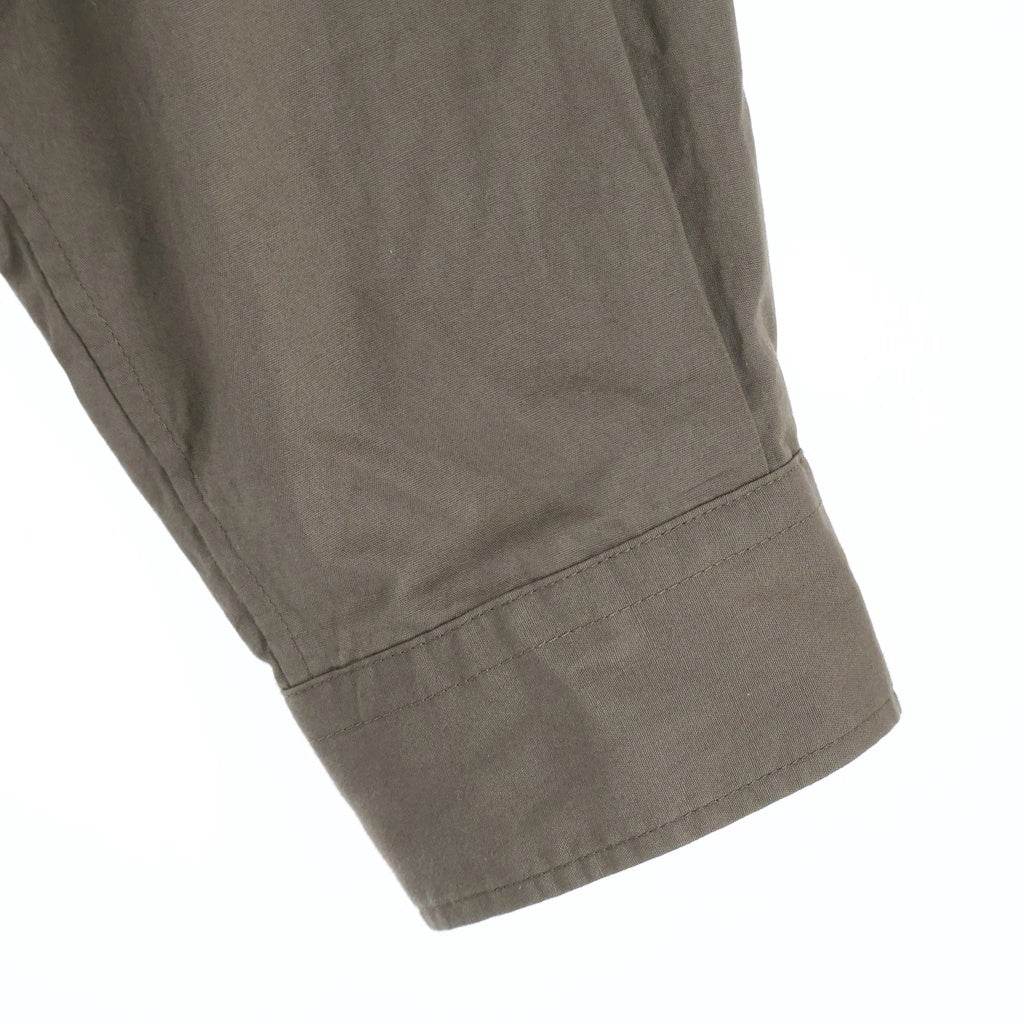 NEIGHBORHOOD(ネイバーフッド) 25SS PLAIN SHIRT LS プレーン 長袖ボタンシャツ カーキ 251SPNH-SHM03