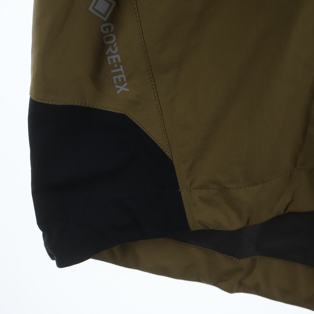 Tilak(ティラク) STINGER JACKET ロゴエンブロイダリー スティンガー ゴアテックス ジップアップ フーデッド ナイロン ジャケット ブラウン