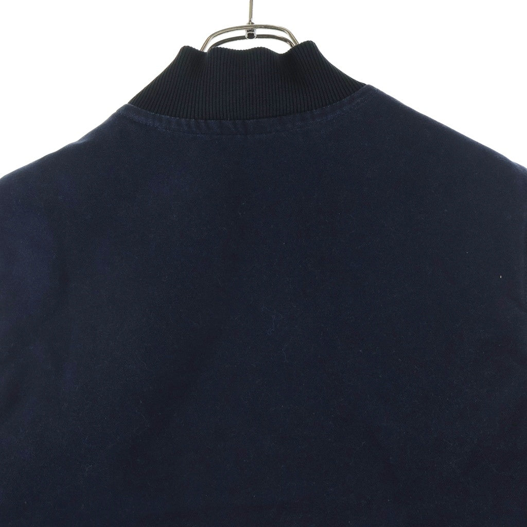 CARHARTT(カーハート) DUCK VEST ダックキャンバス ジップアップベスト ネイビー V02 MDT