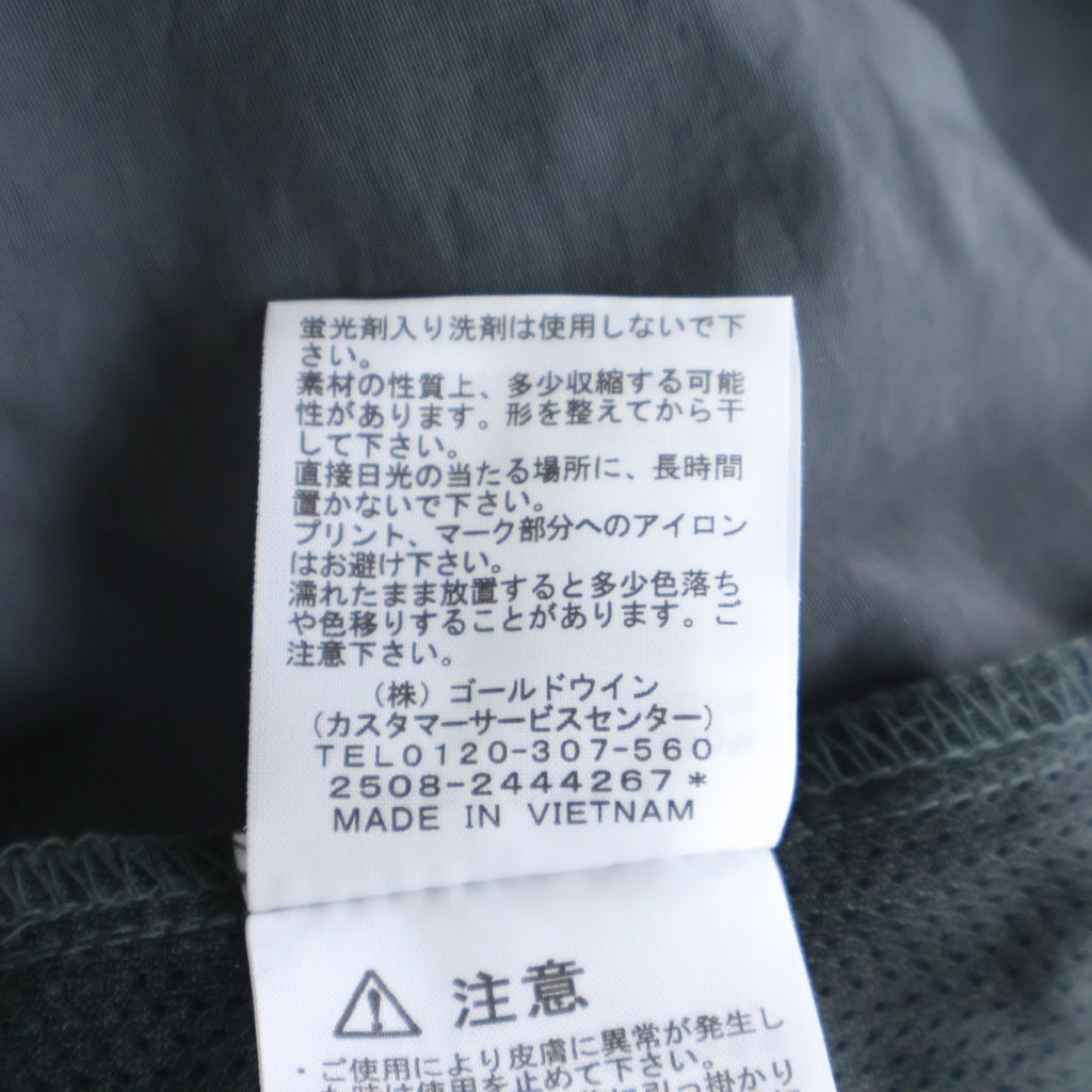 THE NORTH FACE(ザノースフェイス) VERSATILE BROUSON バーサタイルブルゾン ジップアップナイロンジャケット ダークグレー NP22653
