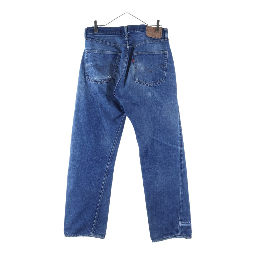 Levi's(リーバイス) 70S VINTAGE 501 66前期 ボタン裏6 紙パッチ スモールe シングルステッチ ヴィンテージ ボタンフライデニムパンツ インディゴ