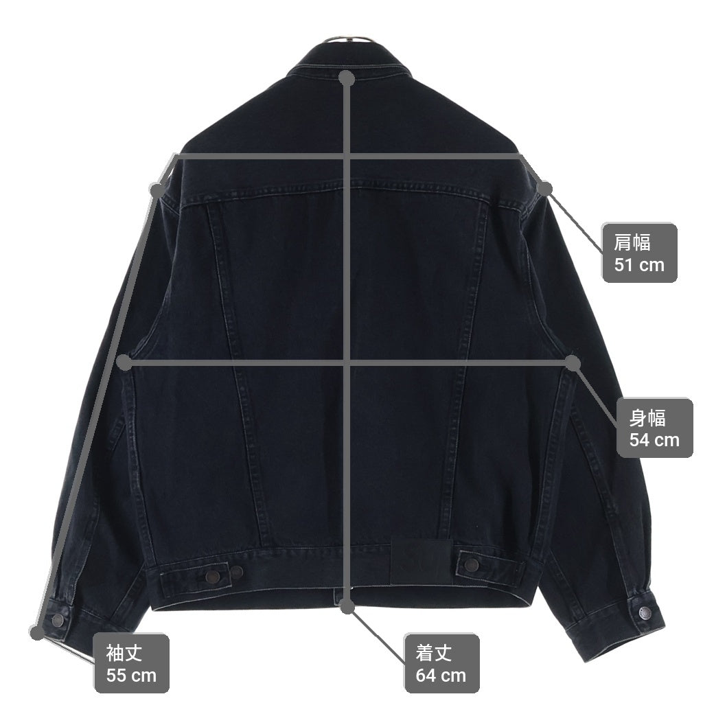 SUPREME(シュプリーム) 25SS Denim Trucker Jacket デニム トラッカージャケット Gジャン ブラック