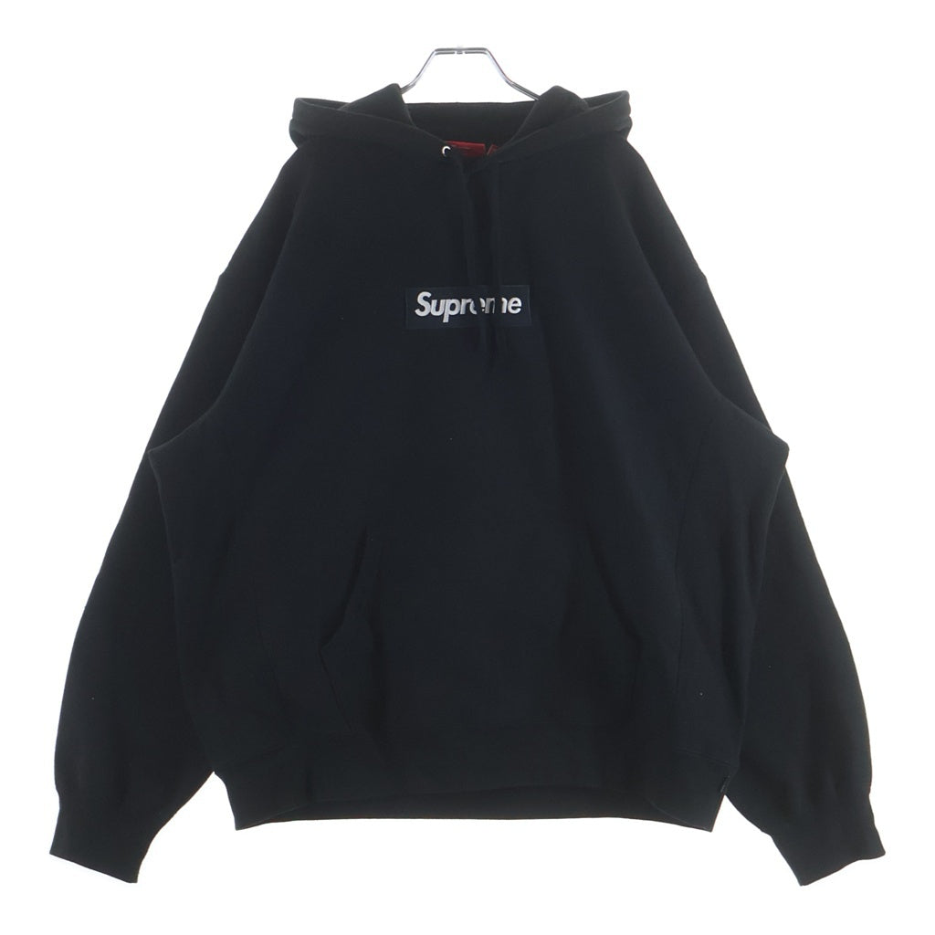 SUPREME(シュプリーム) 24AW Box Logo Hooded Sweatshirt ボックスロゴ スウェット プルオーバーパーカー フーディ ブラック