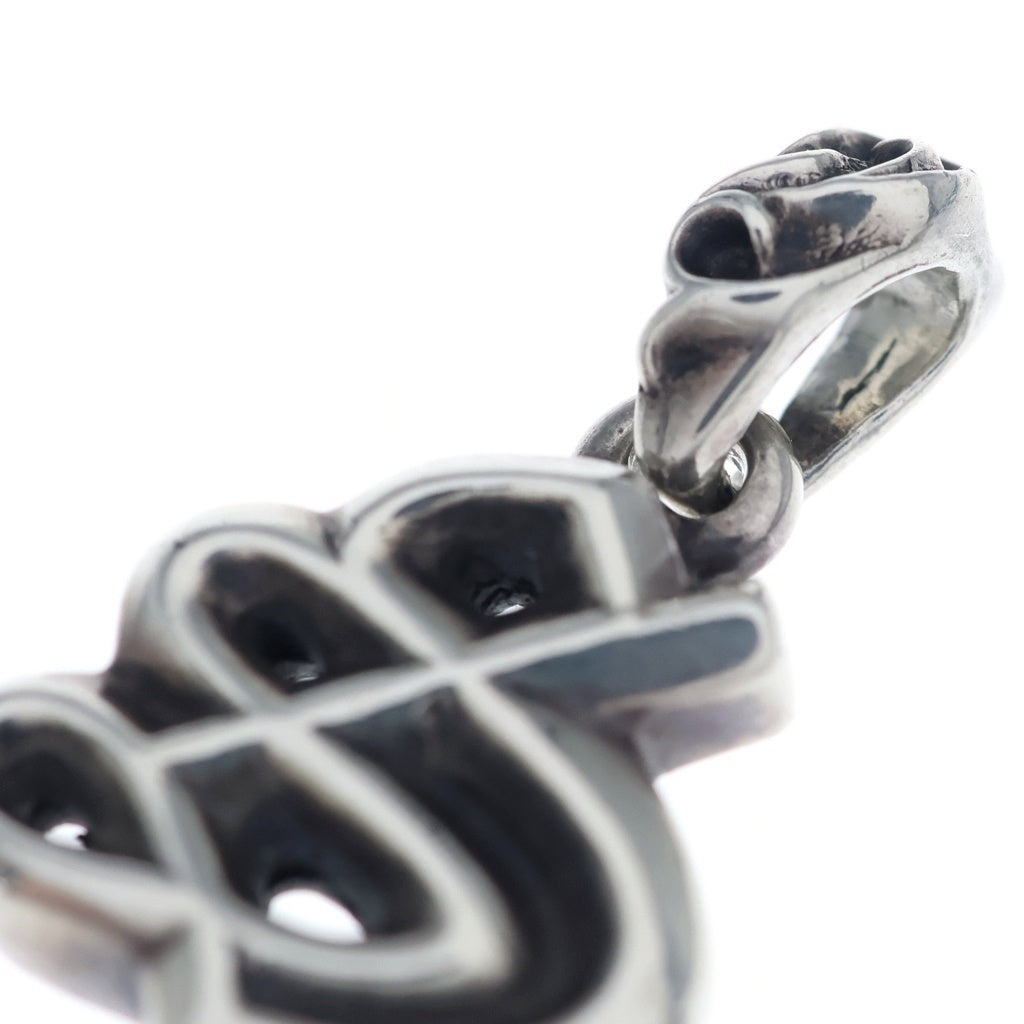 CHROME HEARTS(クロムハーツ) ALPHABET CHARM S アルファベットチャーム イニシャル ペンダントトップ シルバー BCA205