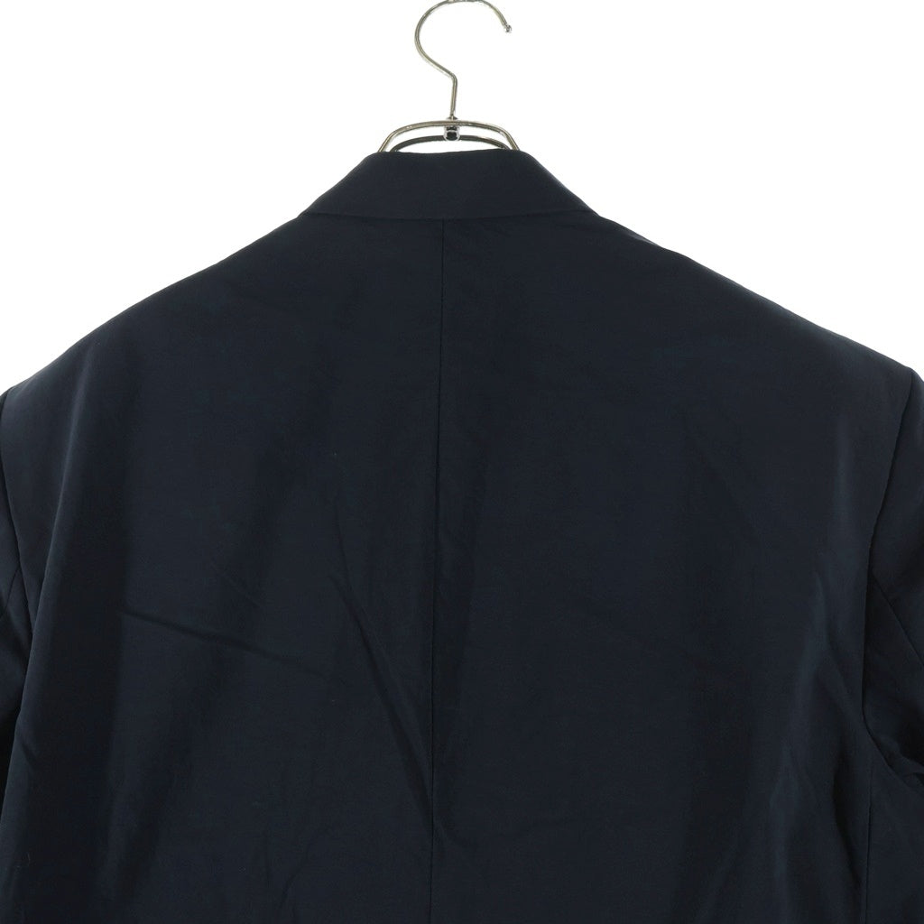 BALENCIAGA(バレンシアガ) NYLON OVERSIZE BLAZER ナイロン オーバーサイズブレザー テーラードジャケット ネイビー 792845